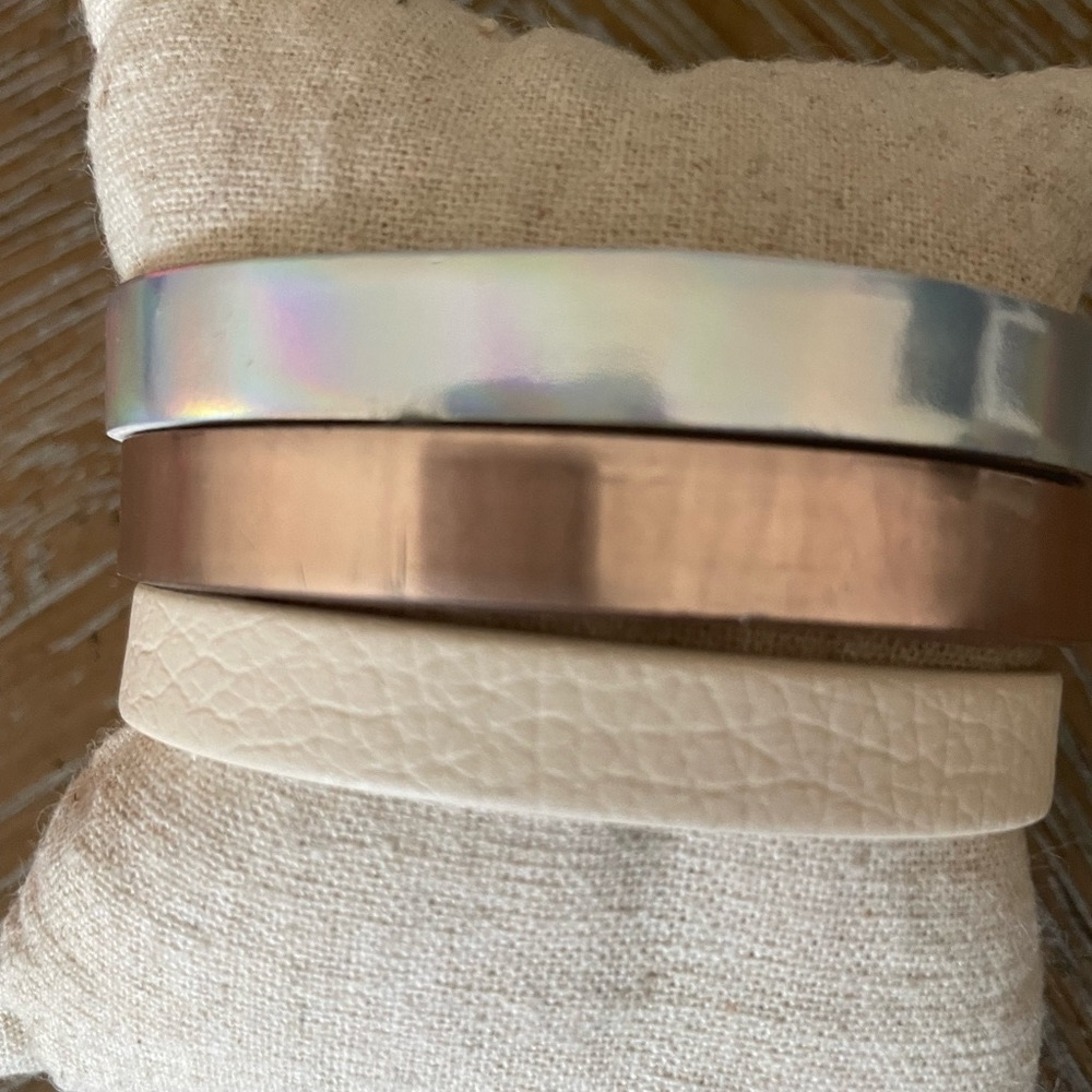 3 Keep Collective Leather Bands